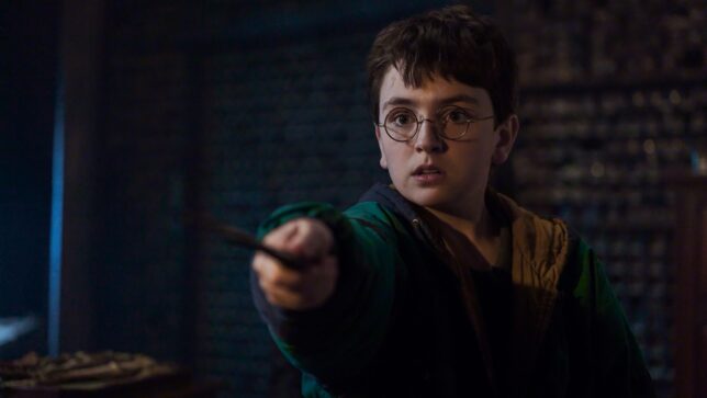 Dominic McLaughlin as Harry Potter in HBO’s Harry Potter series